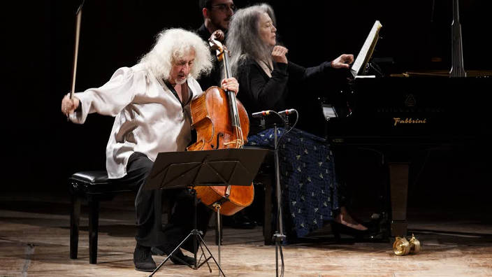Martha Argerich, Maxim Vengerov, Mischa